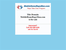 Tablet Screenshot of mobilehomerepoman.com